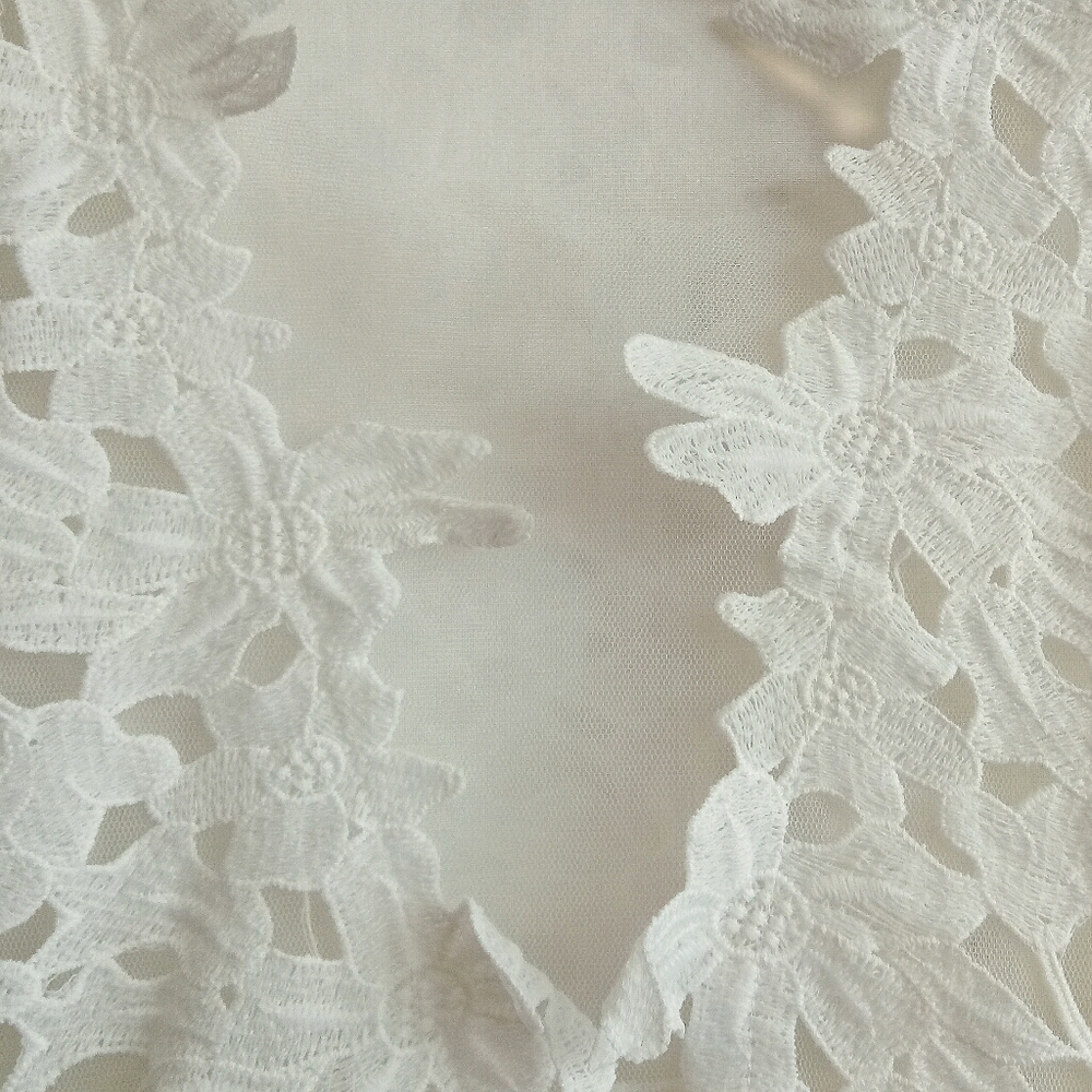 White lace fit flare mini dress - Picture 4 of 4